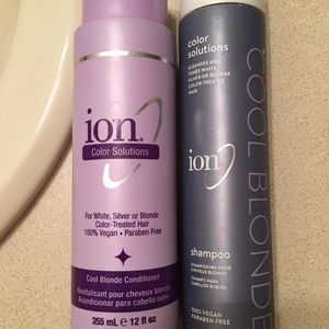 Ion Cool Blonde shampoo and conditioner